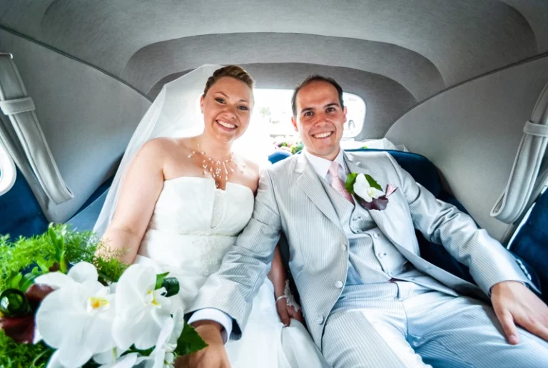 Photo de mariage originale grand angle - Cyril Perrier photographe Normandie